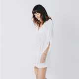 St Barts Crochet Trim Kaftan Cover Up