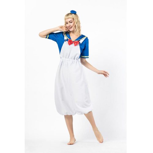 Two Piece Sailor Donald Duck Cosplay Costume