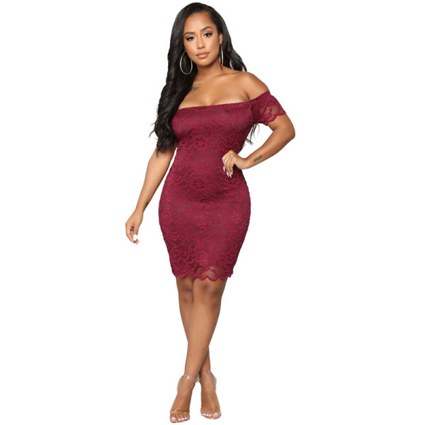 Friendzone Off Shoulder Lace Club Dress