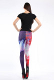 Multicolored Fancy Galaxy Leggings L8713