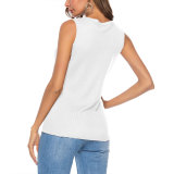 Casual Printed Top with Button
