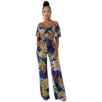 Sexy Off Shoulder Hollow Out Jumpsuit