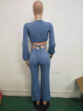 Sexy Bandage Crop Top and Pant