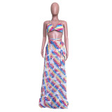Chiffon Bikini Set with Cloak Three Piece Set