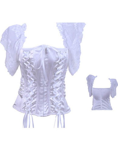 Sexy White Corset L4228-2