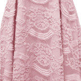 Women's Elegant Bridesmaid Floral Lace Dresses