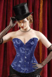 Satin Corset With G-string L4188