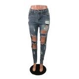 Hole Women's Jeans