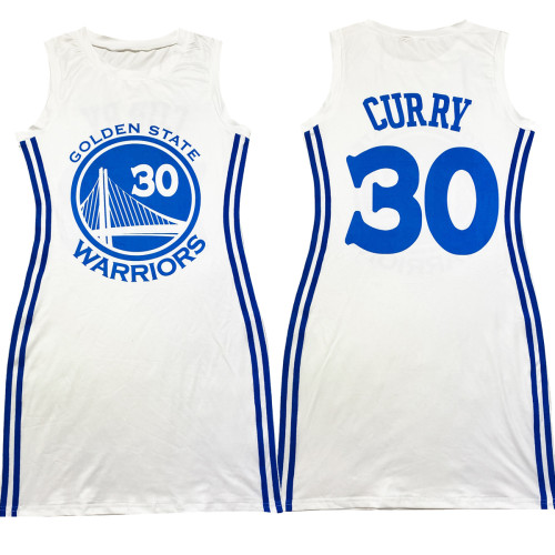 Casual Sleeveless Double-sided Pattern Printed Webbing Basketball Mini Dress