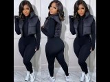 Plain Zip Up Quilted Gilet Puffer Jacket