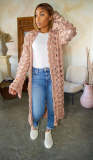 Winter Womens Cardigan Ladies Knit Hollow Out Hole Long Sweater