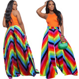 Casual Loose Printed Trousers