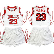 Two-Piece Double-sided Pattern Printed Sleeveless Bandage Shorts Set
