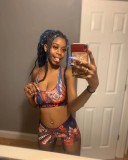 Casual Print Letter Vest and Shorts