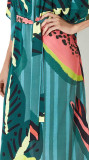 Watermelon Pattern Beach Dress