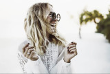 Chiffon Lace Beach Dress