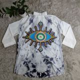 Fashion Loose Printed Ladies Shirt