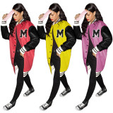 Autumn Winter Fashion Thick Baseball Uniform Jacket