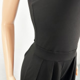 Fashion Sexy Multi-strap Cross Wide-leg Jumpsuit