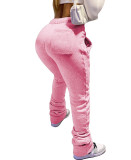 Casual Sports Drawstring Pants with Pockets