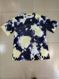 Casual Printed Tie-dye Two Short Set