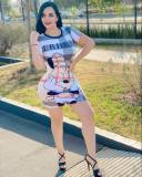 Summer Casual Printed O Neck Bodycon Dress