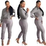 Casual Lace 2 Pcs Outfit