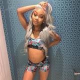 Casual Print Vest and Short