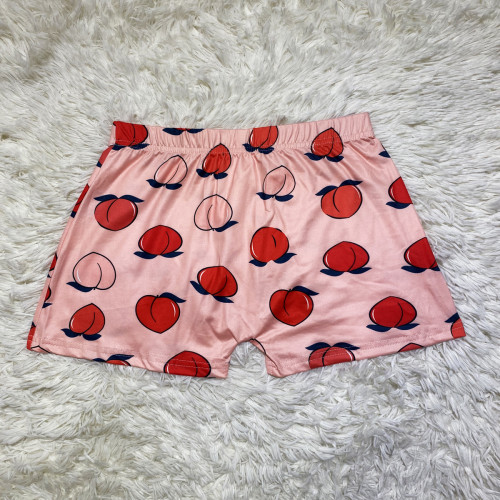 Women's Tight Shorts Pattern Printed Yoga Pants