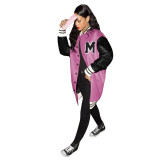 Autumn Winter Fashion Thick Baseball Uniform Jacket