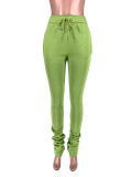 Casual Sports Drawstring Pants with Pockets