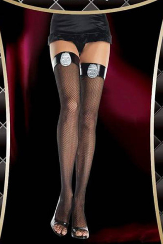 Fashion Stocking with Police Badge L9098