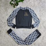 Casual Hot Drill Sportswear Two Piece Set