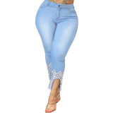 Beaded Jeans