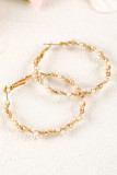 Gold Set of 6 Pearl Vintage Earrings Set