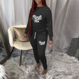 Winter Printed Womens 2 Two Piece Sets Tracksuit Stacked Matching Sets