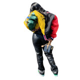 Air Layer Color Matching Jacket