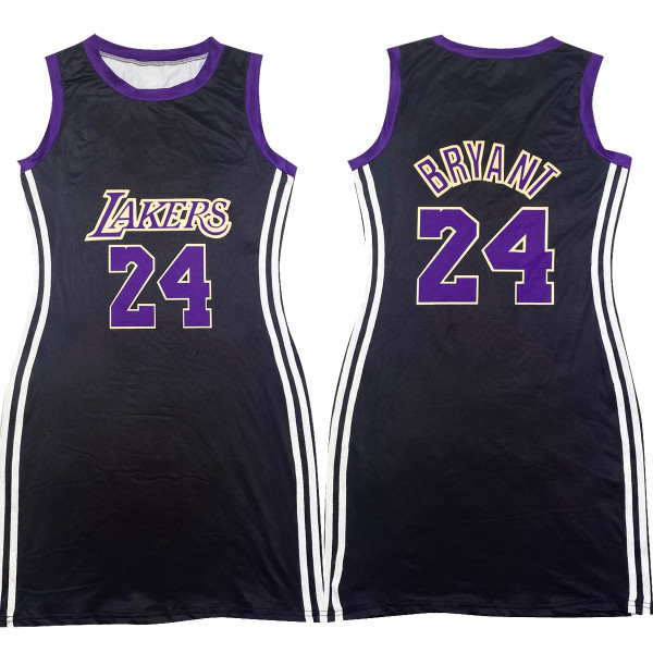 Casual Sleeveless Double-sided Pattern Printed Webbing Basketball Mini Dress