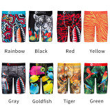 Casual Print Letter Men Shorts