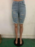 Classic Fringe Denim Trouser
