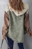 Autumn Hot Sale Cotton Double Pocket Hooded Boyfriend Style Casual Jacket