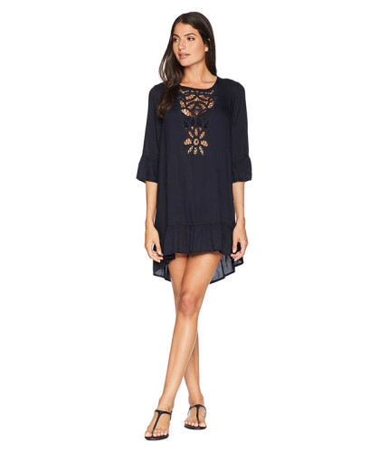 Floral Backless Beach Dress