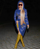 Sexy Hollow Out Hole Sweater Dress Fall Solid Color Hoodie Midi Women Knit Dress
