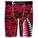 Casual Print Letter Men Shorts
