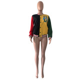 Air Layer Color Matching Jacket