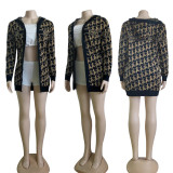 Autumn Winter Casual Knitted Thick Hooded Sweater