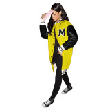 Autumn Winter Fashion Thick Baseball Uniform Jacket