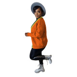 Women's Casual Colorblock Cropped Knit Cardigan Sweaters