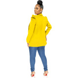 Solid Color Plain Ruched Fashion Blazer