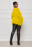 Falling For Fringe Knit Sweater
